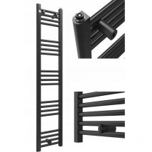 Granitan - Chauffe salle de bain 30140 cm noir radiateur conique puerto 85035920