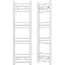 Granitan - Chauffe salle de bain blanc double 30x100 cm calorifer new breno 85035962