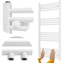 Granitan - chauffe-salle de bain kaloryfer drabin moderne blanc 120x60 cm raven