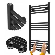 Granitan - chauffe-salle de bain kaloryfer drabin moderne noir 90x50 cm raven