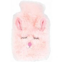 Chaufferette lapin rose
