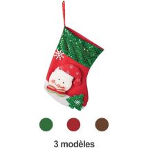 Chaussette de Noël Bonhomme de Neige Taille : 25 cm