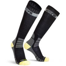 Chaussettes de travail hautes techniques Worik Kneek - 36/39 - Schwarze
