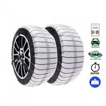 Trendy - Chaussettes neige pour auto Suv 4x4 235-70R17 homologuées loi Montagne - SILK-100