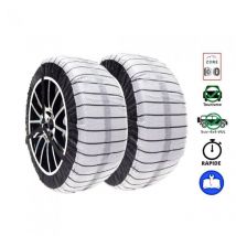 Trendy - Chaussettes neige pour auto Suv 4x4 255-60R18 homologuées loi Montagne - SILK-100