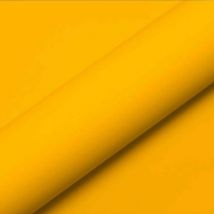 DIMEXACT - Covering jaune tournesol mat pour surface plane avec colle airflow - 122 cm x 2 m - En Rouleau