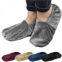 Chaussons chauffants universels taille 36 au 43 - Gris Vivezen
