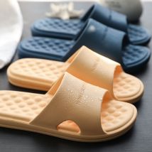 Chaussons de salle de bain d'été eva, massage à domicile en intérieur, doux et sans odeur sans goût