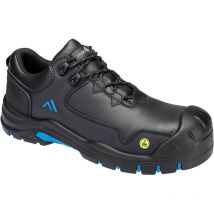 Portwest - Chaussures de travail basses Apex S3S esd hro sr sc fo Noir/Bleu 43
