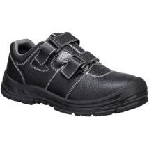 Chaussure composite s1 esd sr fo - taille 43 - noir/gris Portwest
