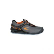 Cofra - Click S1P scarpe da lavoro n. 40 basse estive antinfortunistiche in tessuto traspirante Antracite + Arancione 40