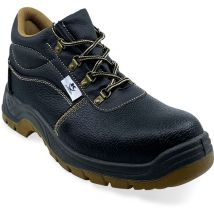 Chaussure de Sécurité S3 src Haute T38, Chaussures De Sécurité souple en cuir de vache, Antidérapante, Coque Acier - Keli