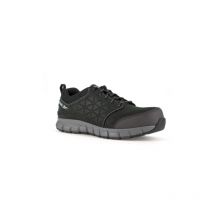 IB1036-1S3 chaussures de travail de se'curite' basses excel le'ge'res N.44 en nylon / cuir noir S3 avec embout en aluminium et re'sistant a' l'eau