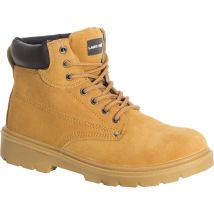Chaussure De Sécurité Bottine , Daim, Beige-marron ,s1p Sra,\\\\\\\\\\\\\\\\\
