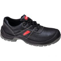 Chaussure De Sécurité Cuir Noir-rouge, S3 Sra, \\\\\\\\\\