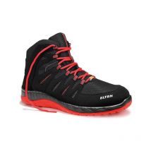 Chaussure de sécurité – S3 – Noir avec détails rouges – Pointure 47 – ELTEN