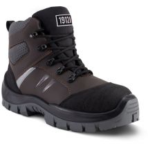 Chaussure de sécurité étanche haute marron hot cumin MilleDry FusionGrip Gaston Mille S3L an wr hi ci fo lg SR-PHMO3 43