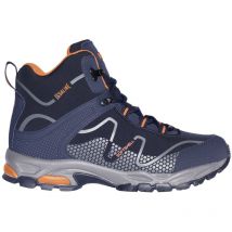 Issa - line 06783 Chaussures Sans Plose Sécurité Déperlantes Bleu Orange Inserts 46