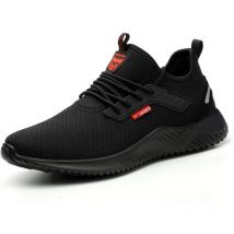Chaussure de Securité Homme Legere Respirantes Basket de Securite Chaussures de Travail-42