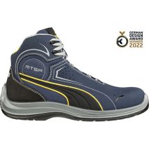 Puma Safety Shoes - Chaussures De Sécurité Hautes Touring Blue Mid Sb E P Wru Fo Src - Bleu 45