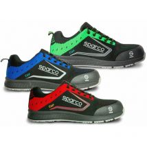 Scarpe antinfortunistiche Sparco Cup S1P SRC-Nero/Rosso-42 - Noir / rouge - 42
