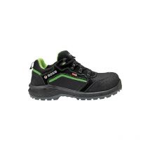 Chaussures de securite base Be-Powerful, noir-vert Taille 47, 100% etanche