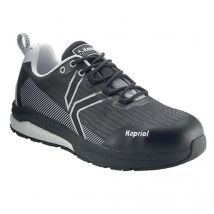 Kapriol - Chaussures de sécurité basses airise knit S1-P src noir-gris Pointure: 42