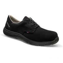 Lemaitre Sicherheitsschuhe flach Derby S3 Schwarz 38 200J-Kappe textile Durchstichschutz Innensohle mit Memory-Funktion EN 20345