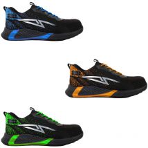 Chaussures de sécurité basses Technosafe Neon Shock Low S3 SR ESD - 44 (EU) - Orange