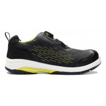 Chaussures de sécurité basses CRADLE 2442 - Noir/Jaune fluo 46