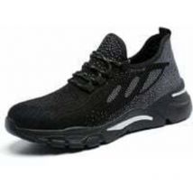Sicherheitsschuhe Herren Damen Air Cushion Sneakers Leichte atmungsaktive Arbeitsschuhe Sicherheitsschuhe Schutzschuhe 39EU