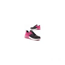 Chaussures de Sécurité Hommes Femmes Légère Basket de Sécurité Respirante Confortable Chaussure de Travail avec Embout en Acier Noir-Rose Taille 40