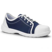 Chaussures de sécurité en toile femme S1P S24 Loane 8952 - Déstockage - Bleu foncé - 39 - Bleu foncé