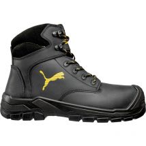 Puma - Chaussures de sécurité Borneo black mid S3 ci hi hro src - noir/gris 46