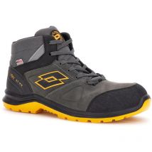 Lotto - Chaussures de sécurité montantes hit 250 mid S3 src wr HDry - 43 (eu) - Gris - Gris