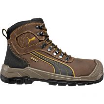 Puma Safety Shoes - Chaussures de sécurité Sierra Nevada mid S3 wr ci hi hro src - marron/gris 47