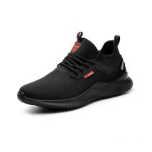 Chaussures de sécurité,Baskets de Sécurité Hommes Chaussures de Sécurité Femmes Baskets à Embout en Acier Chaussures de Travail de Protection