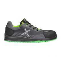 Exena - Chaussures de travail basses Python S1P esd src - 43 (eu) - Gris / vert