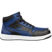 Puma - Chaussures de sécurité montantes Frontcourt Blue/BLK Mid S3L esd fo hro sr - 45 (eu)