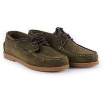 Le Chameau - Chaussures Bateau Galion en nubuck vert homme Couleur Vert Chameau - Pointure chaussures 44
