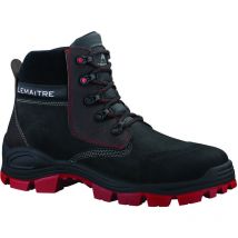 Lemaitre - Chaussures de sécurité hautes varadero S3 ci src Noir/Rouge 43