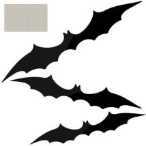 Malatec - Chauve Souris - Set De Decoration De 3 Pcs Malateque 22004
