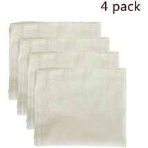 Coavas - Cheesecloth Bags, Nut Milk Strainer, Cold Brew Bag, 100% Organic Unbleached Cotton Muslin Bags, Reusable Strainer for