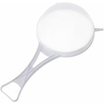Chef Aid - Colino In Plastica Con Rete In Nylon, 15 Cm, Bianco