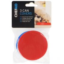 Chef Aid 7.5cm Can Covers x 3