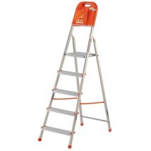 Escalier En Aluminium Pour Usage Domestique À La Maison Ladder Gierre Avec Étagère -5 Cépages -