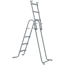 Summer Waves - chelle piscine marche gris h 91cm