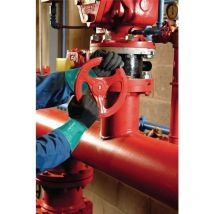 Ansell - Chemiehandschuh AlphaTec 58-270 Gr.9 grün/grau en 388,EN 374,EN 1149 Kat.III