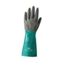 Chemikalienhandschuhe AlphaTec 58-435 Größe 9 meeresgrün/anthrazitgrau ( 4000371417 ) - Ansell