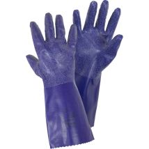 Chemikalienschutzhandschuhe SHOWA 4740 XL – Nitrilbeschichtung – lebensmittelecht – schweißaufsaugend – undurchlässig – Größe XL